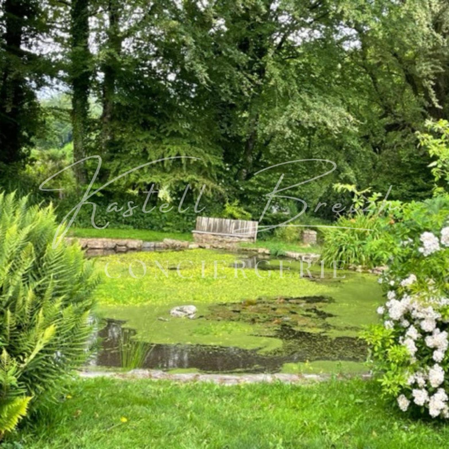Вилла La Familiale Du Manoir De Kerollivier Saint-Gilles-Pligeaux Экстерьер фото